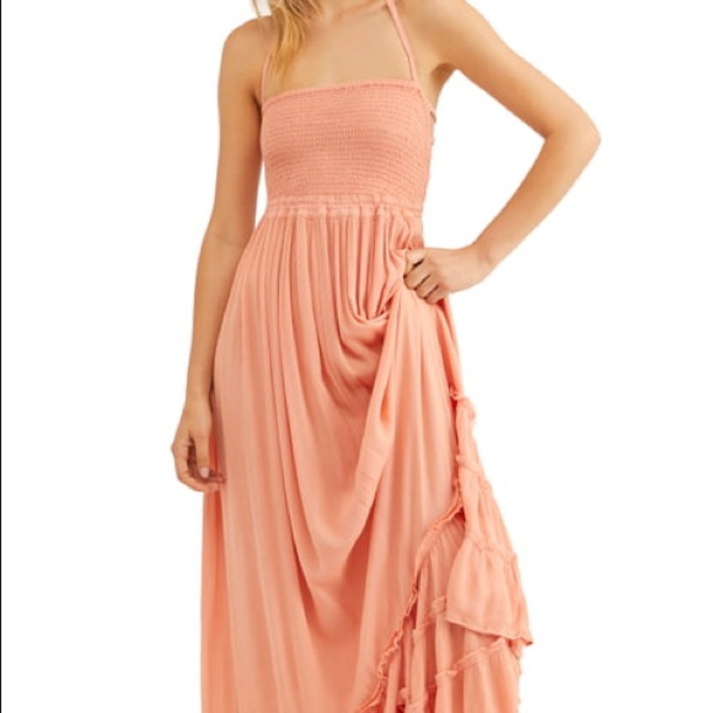 Free People Bohemian Beach Holiday Maxi Gown